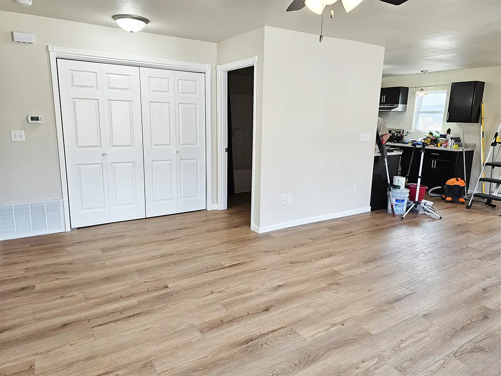 Open Concept Home with Easy-Access Laundry Room - Plenty of Room for Water Softener and Stack Washer & Dryer